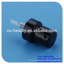 shiny black perfume pump with black insert